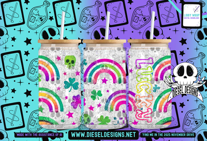 Lucky Stitch LIBBY WRAP | 300 DPI PNG | 16 oz Libby Wrap | Digital File Only