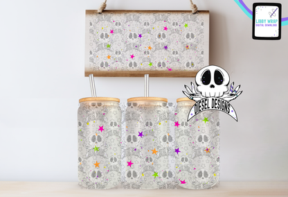 Neon Nights LIBBY WRAP | 300 DPI PNG | 16 oz Libby Wrap | Digital File Only