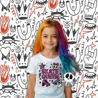 Punk Rock Bundle- Girl Designs  | 300 DPI | Transparent PNG | Digital File Only | Bundle