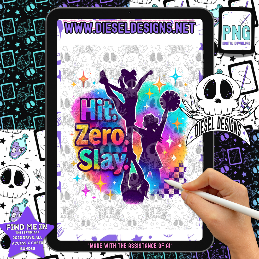 Slay PNG  | 300 DPI | Transparent PNG | Digital File Only