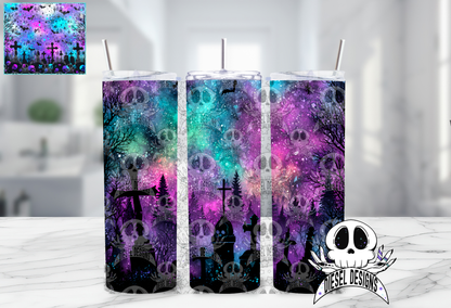 Spooky Nights V2 Tumbler | 20oz. Tumbler Wrap | 300 DPI | Digital File Only