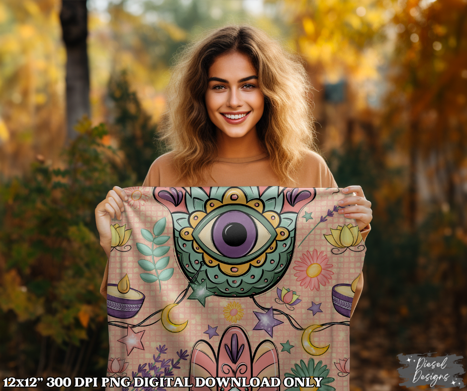 Stay Grounded Seamless V1 | Seamless File | 300 DPI | 12" x 12" | Digital File only