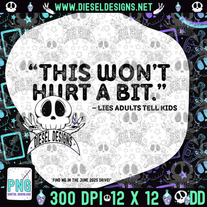 Lies Adults Tell Kids Bundle  | 300 DPI | Transparent PNG | Digital File Only | Bundle