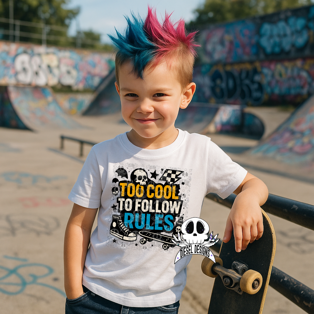 Punk Rock Bundle- Boy Designs  | 300 DPI | Transparent PNG | Digital File Only | Bundle