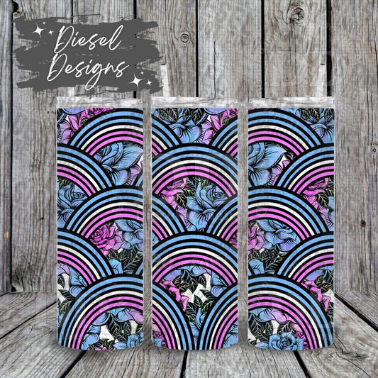 Floral Infertility | 20oz. Tumbler Wrap | 300 DPI | Digital File Only