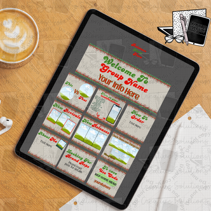 Naughty / Nice Website Kit Collab With Joyfully Creative Solutions | Edit In Canva
