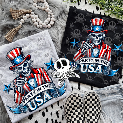 Skellies Want YOU to Party PNG  | 300 DPI | Transparent PNG | Digital File Only