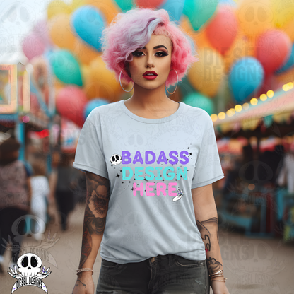 Day At The Carnival Set of 6 Mock Ups | AI Assisted Mock UP | PNG |