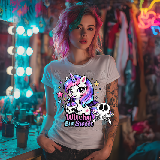 Witchy But Sweet PNG  | 300 DPI | Transparent PNG | Digital File Only