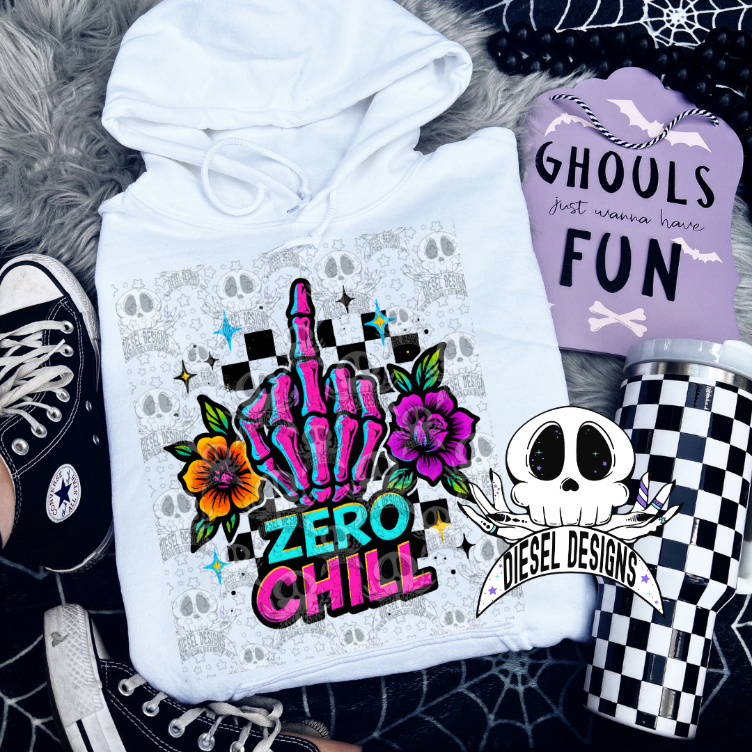 Zero Chill PNG  | 300 DPI | Transparent PNG | Digital File Only