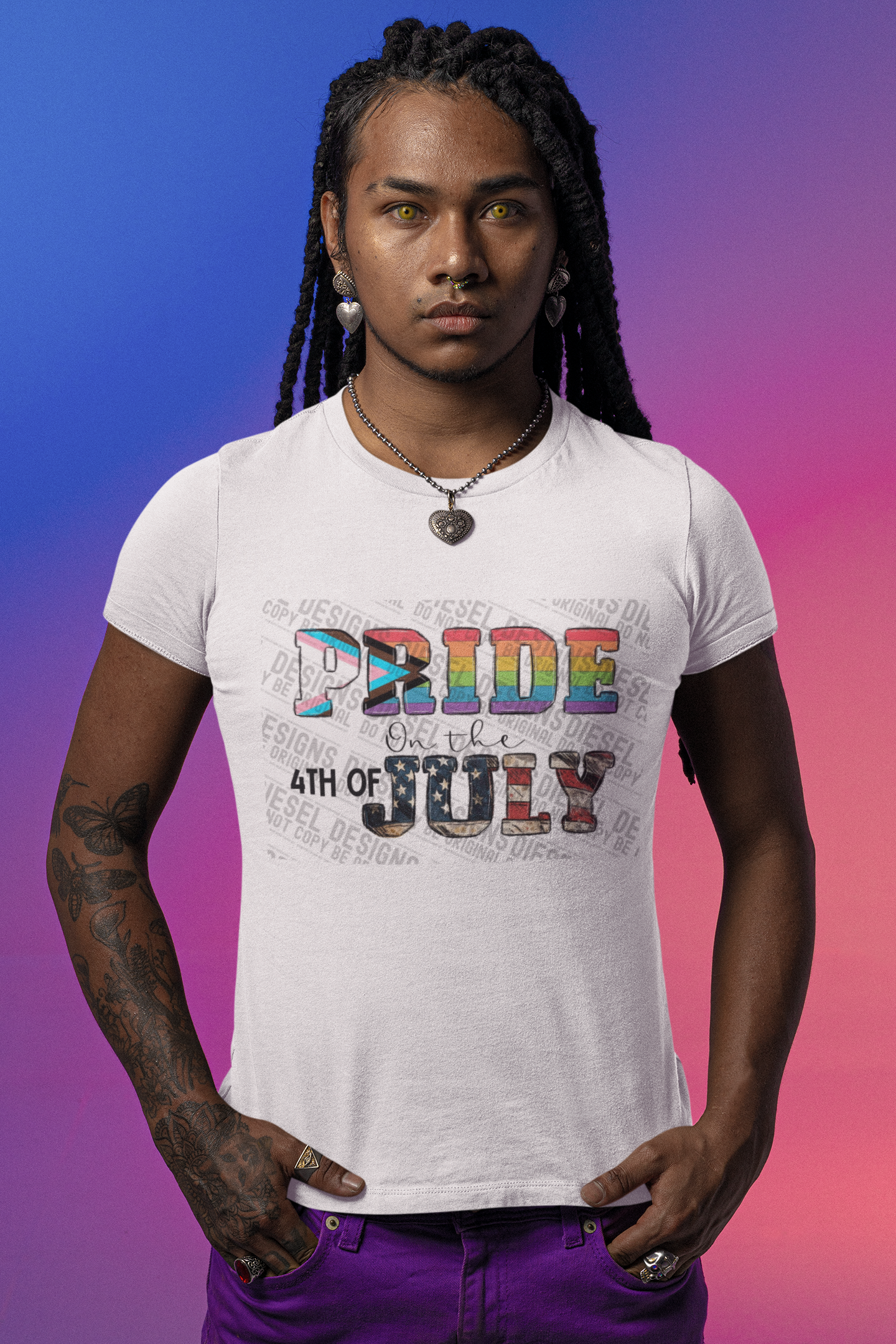 Pride 4th July | 300 DPI | Transparent PNG