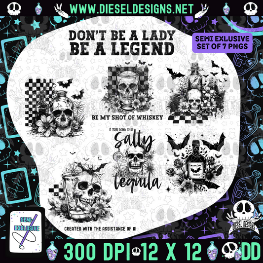 SEMI-EXCLUSIVE BUNDLE | 300 DPI | Transparent PNG |  Digital File Only | SEMI-EXCLUSIVE design