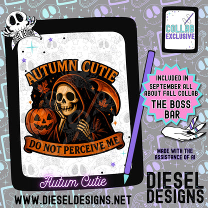 All Things Fall The Boss Bar Collab | 300 DPI | PNG | Seamless | Tumbler Wraps | Collab | Digital File Only