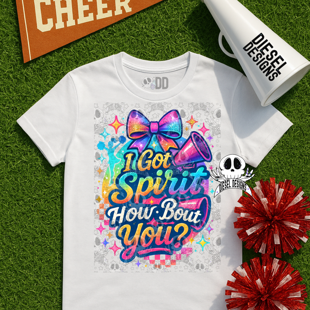 I Got Spirit PNG  | 300 DPI | Transparent PNG | Digital File Only