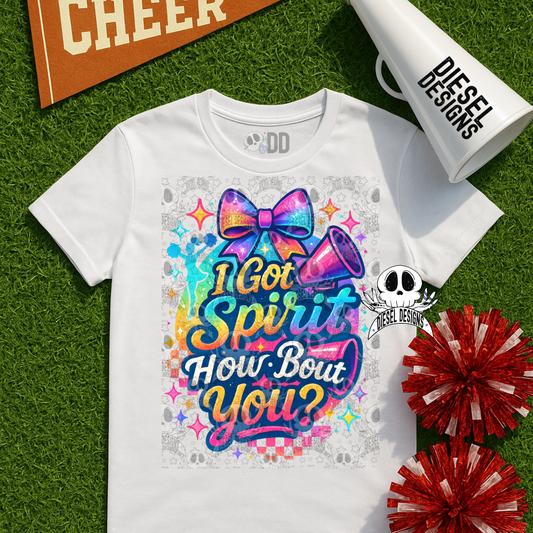 I Got Spirit PNG  | 300 DPI | Transparent PNG | Digital File Only