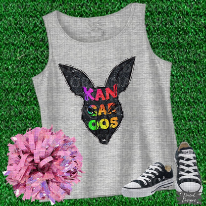 Kangaroos Mascot | 300 DPI | Transparent PNG | Digital File Only