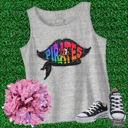 Pirates V.2 Mascot | 300 DPI | Transparent PNG | Digital File Only