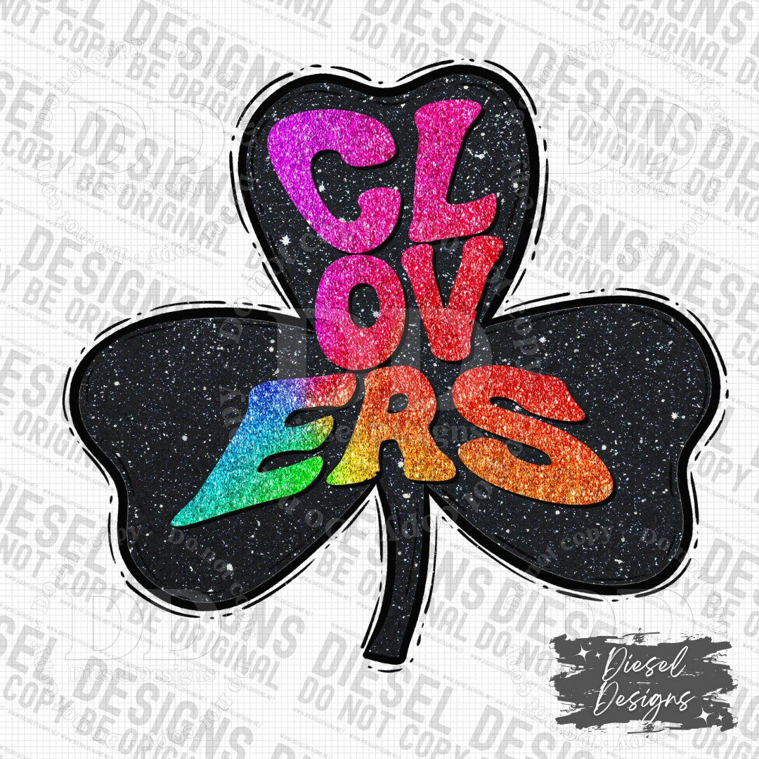 Clovers Mascot | 300 DPI | Transparent PNG | Digital File Only