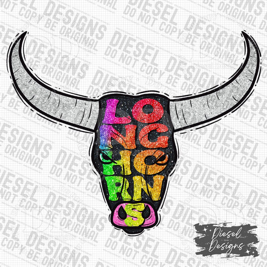 Longhorns Mascot | 300 DPI | Transparent PNG | Digital File Only
