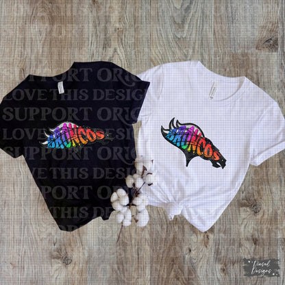 Broncos Mascot | 300 DPI | Transparent PNG | Digital File Only