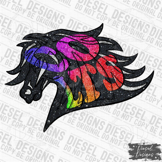 Colts Mascot | 300 DPI | Transparent PNG | Digital File Only