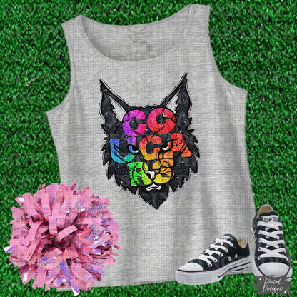 Cougars Mascot | 300 DPI | Transparent PNG | Digital File Only