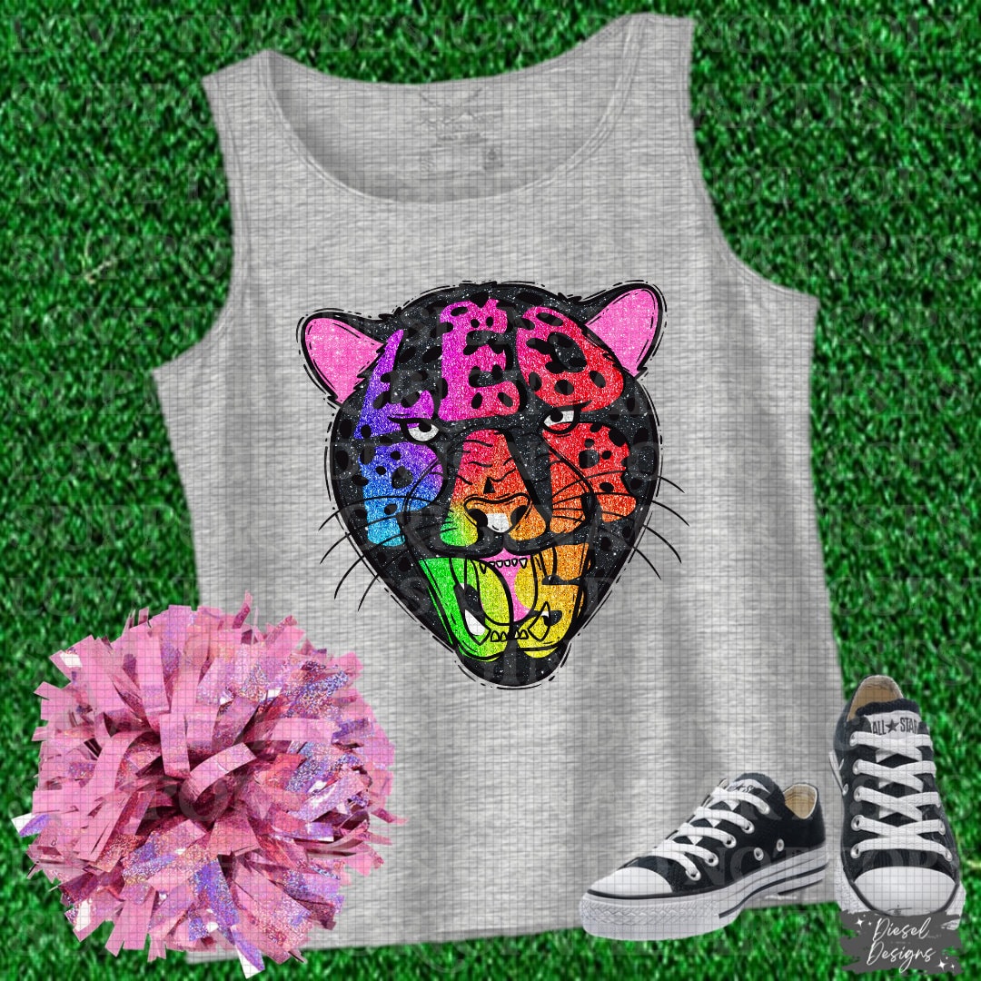 Leopards Mascot | 300 DPI | Transparent PNG | Digital File Only