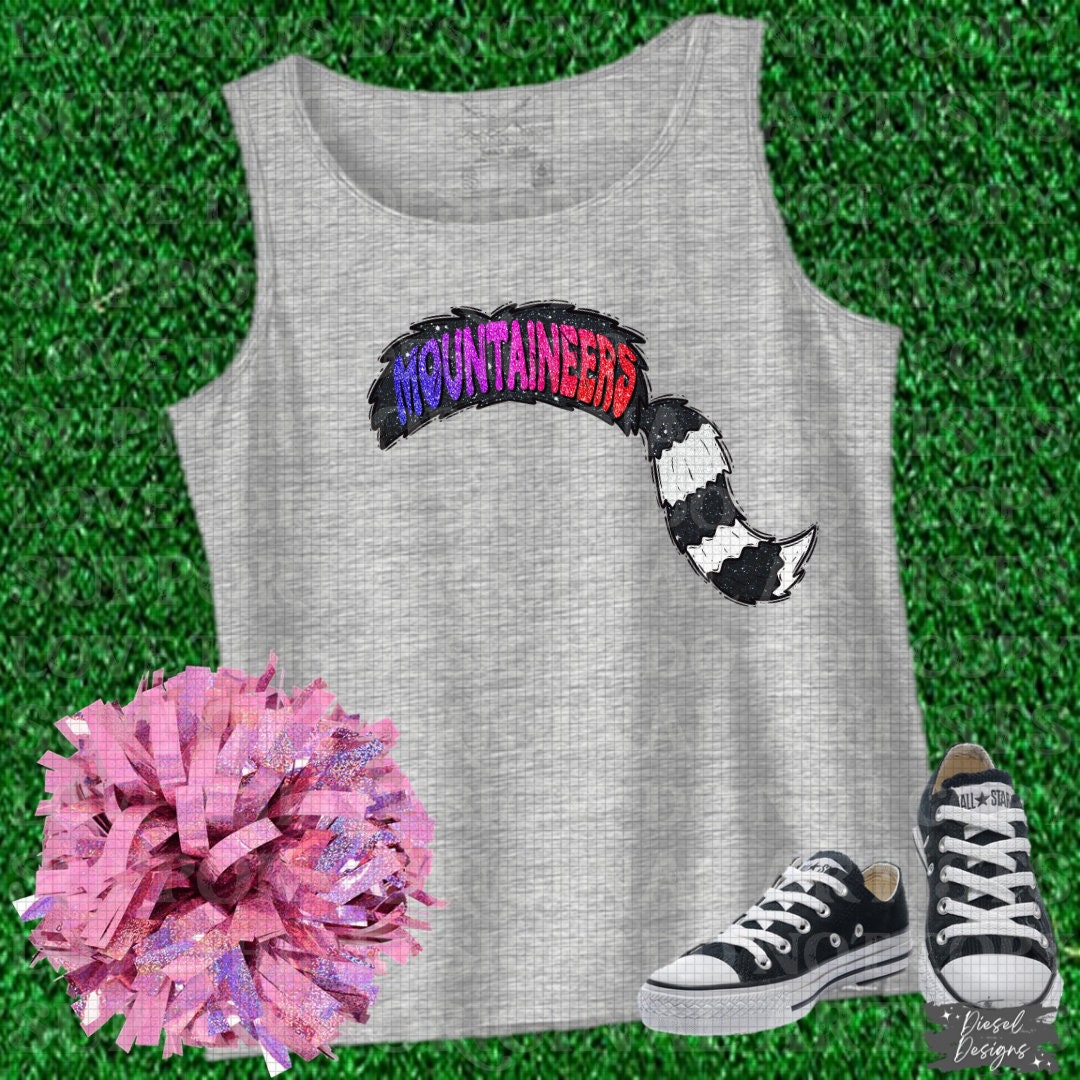 Mountaineers Mascot | 300 DPI | Transparent PNG | Digital File Only