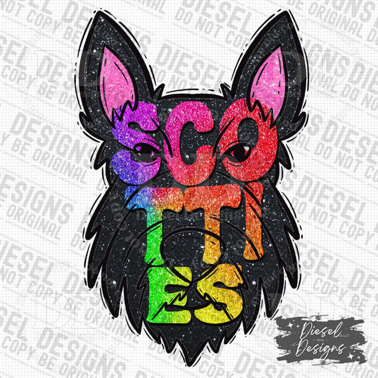 Scotties Mascot | 300 DPI | Transparent PNG | Digital File Only
