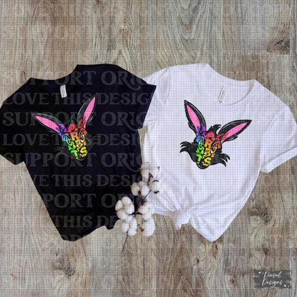 Jack Rabbits Mascot | 300 DPI | Transparent PNG | Digital File Only