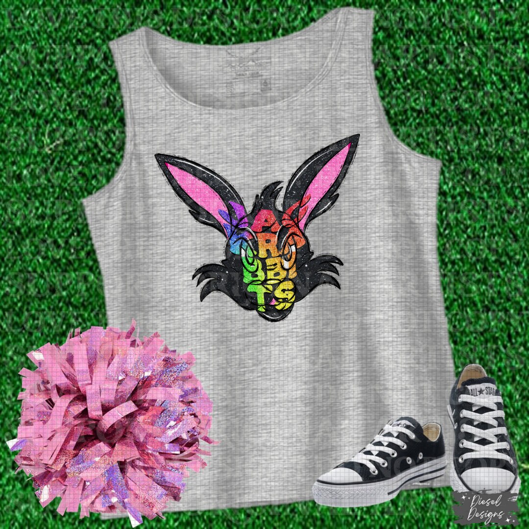 Jack Rabbits Mascot | 300 DPI | Transparent PNG | Digital File Only