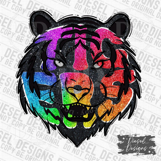 Tigers Mascot | 300 DPI | Transparent PNG | Digital File Only