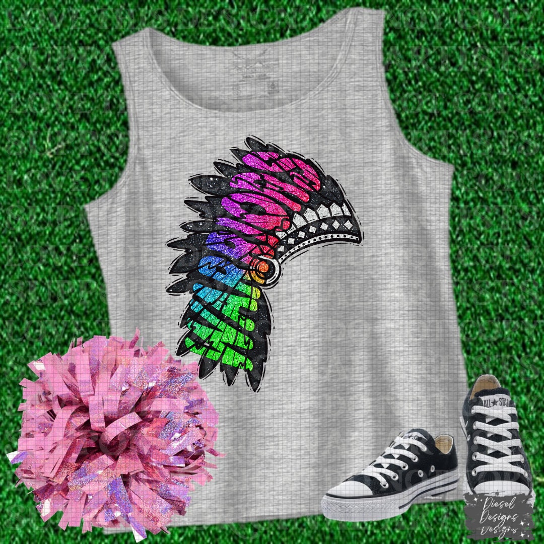 Warriors Mascot | 300 DPI | Transparent PNG | Digital File Only