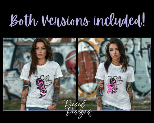 Jackets Breast Cancer Awareness Mascot | 300 DPI | Transparent PNG | Digital File Only