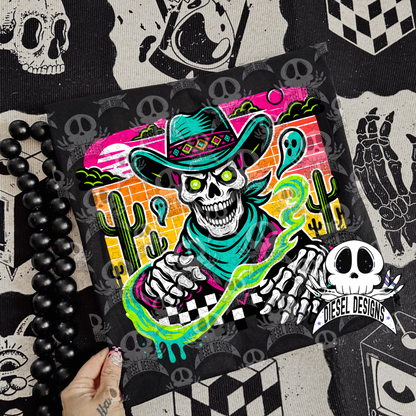 Spooky Western Collab With DSSC | 300 DPI | PNG | Seamless | Tumbler Wraps | Libby Wrap | Collab | Digital Files Only