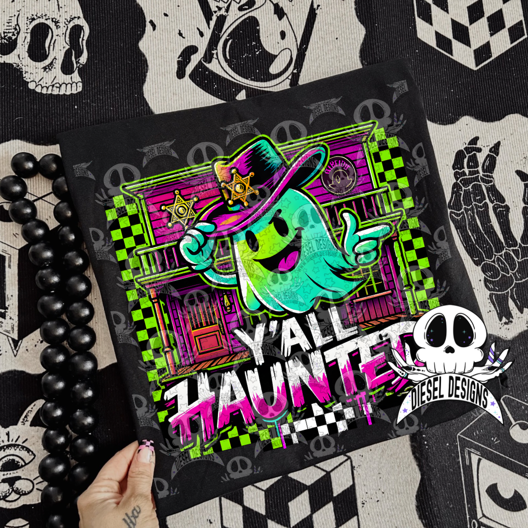 Spooky Western Collab With DSSC | 300 DPI | PNG | Seamless | Tumbler Wraps | Libby Wrap | Collab | Digital Files Only