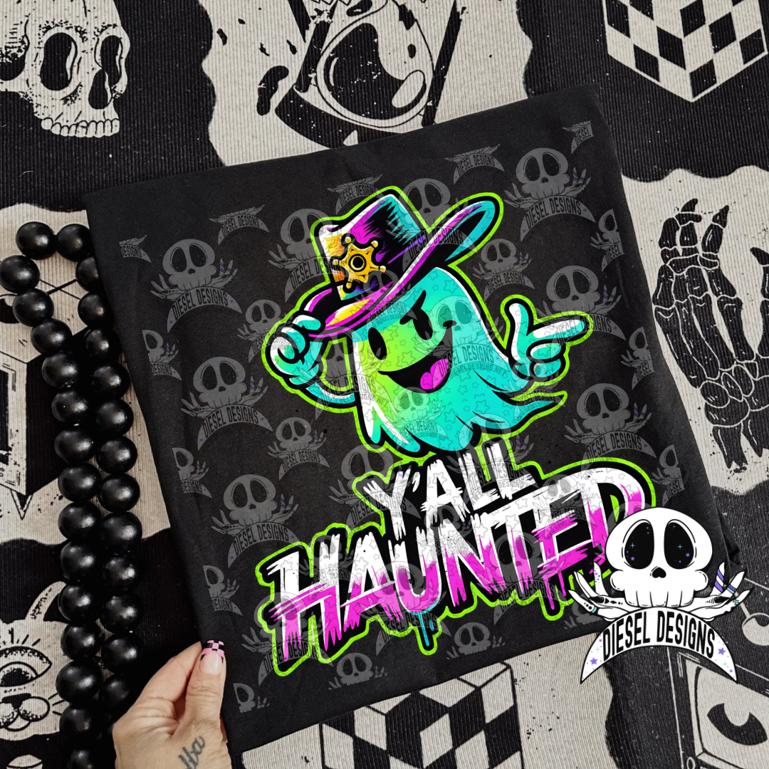 Spooky Western Collab With DSSC | 300 DPI | PNG | Seamless | Tumbler Wraps | Libby Wrap | Collab | Digital Files Only