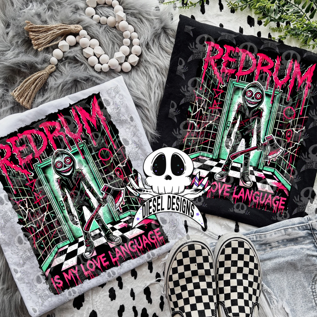 Neon Horror Bundle  | 300 DPI | Transparent PNG | Digital File Only | Bundle