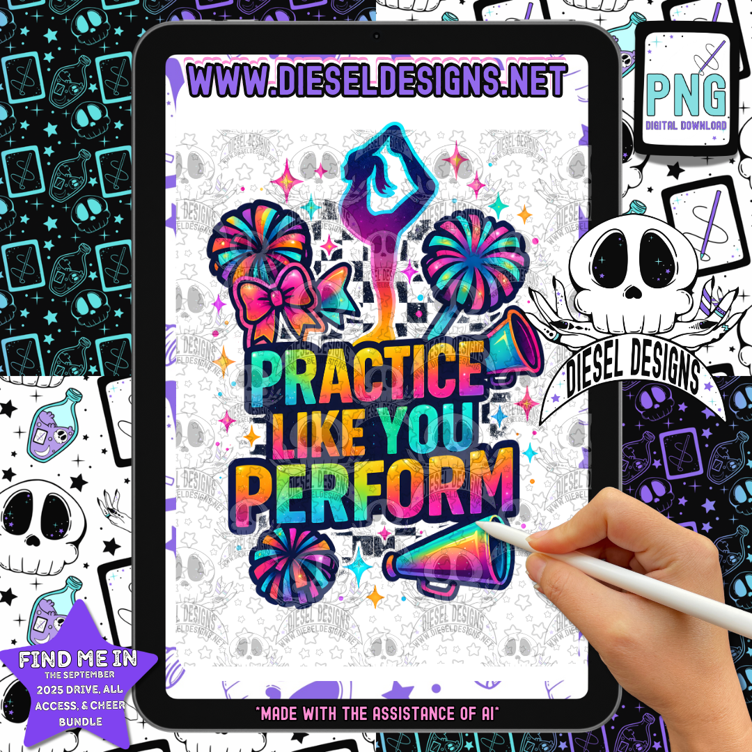 Practice PNG  | 300 DPI | Transparent PNG | Digital File Only