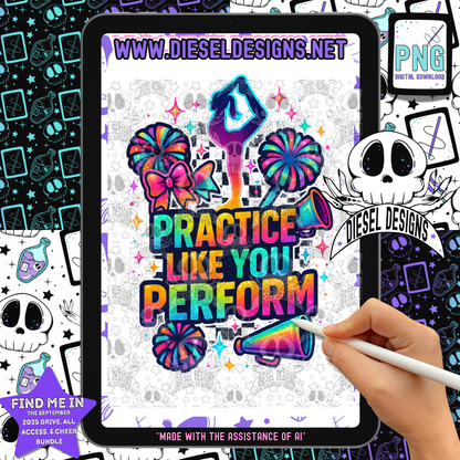 Practice PNG  | 300 DPI | Transparent PNG | Digital File Only