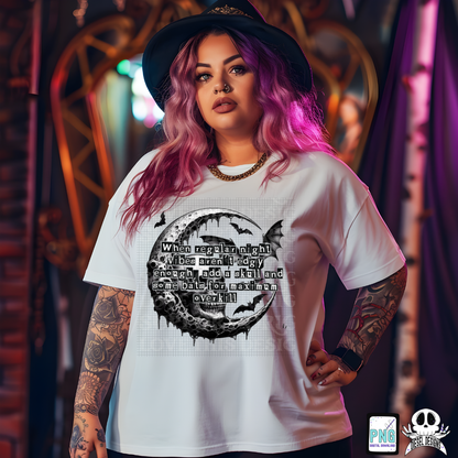 Skulls & Bats PNG  | 300 DPI | Transparent PNG | Digital File Only