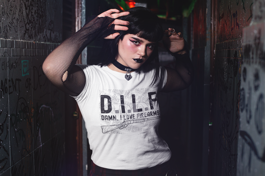 DILF Black  | 300 DPI | Transparent PNG