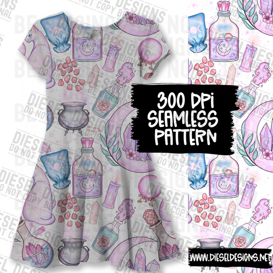 Witchy  | 300 DPI | 12" x 12" | Seamless File