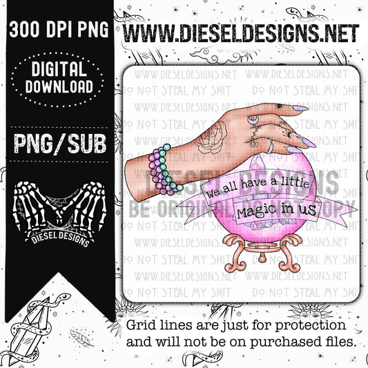 A Little Magic PNG  | 300 DPI | Transparent PNG
