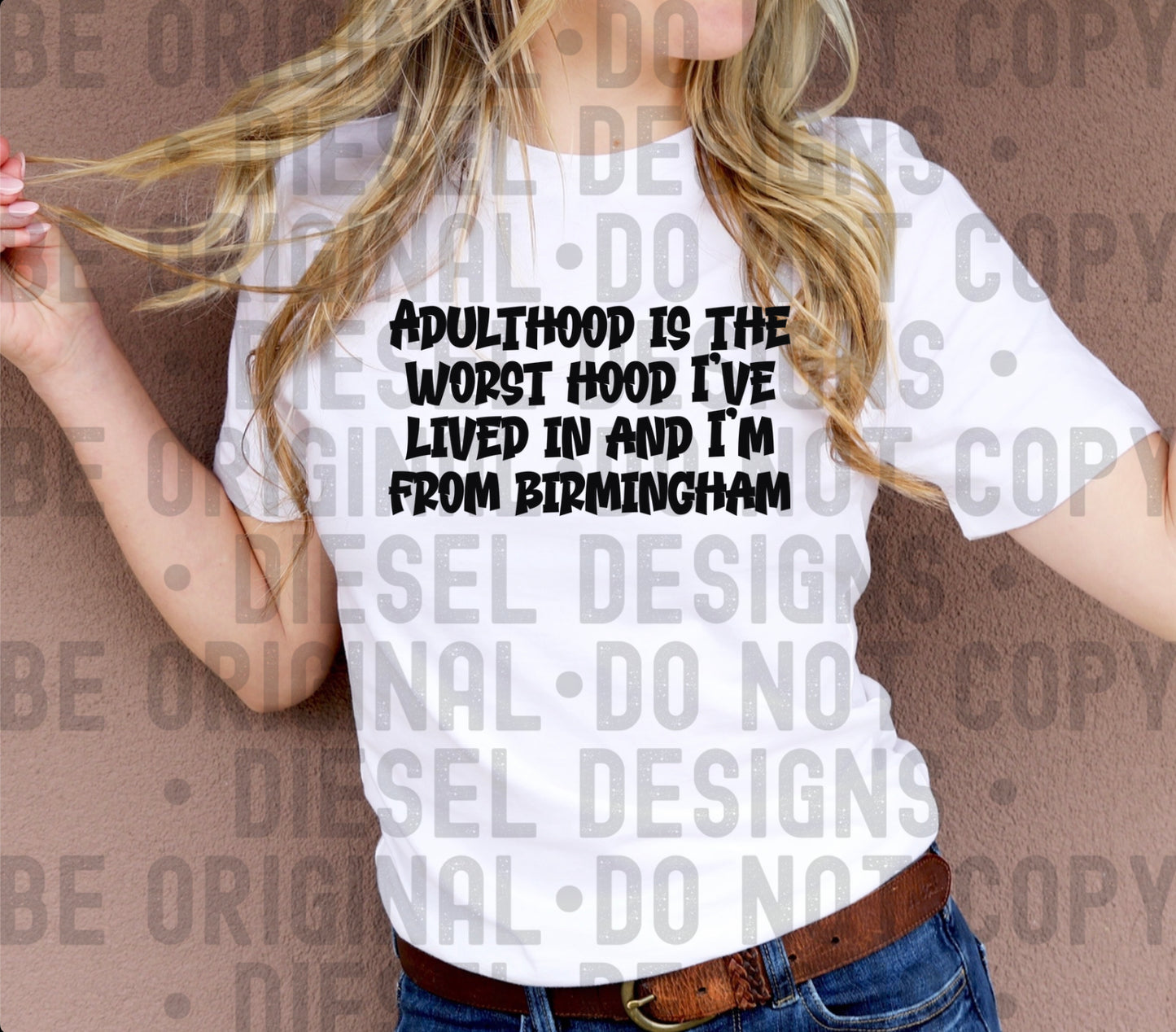 Adulthood Birmingham | 300 DPI | Transparent PNG
