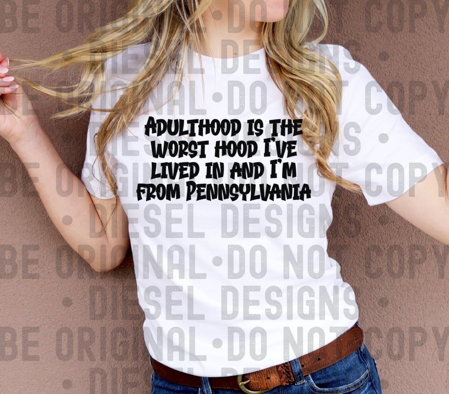 Adulthood Pennsylvania | 300 DPI | Transparent PNG