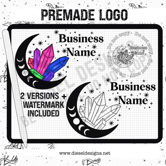 Crystals Logo | 300 DPI | Transparent PNG |