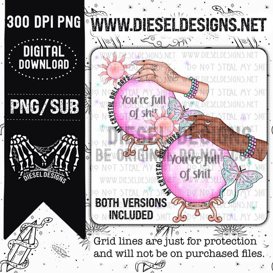 Crystal Ball | Design | 300 DPI | PNG