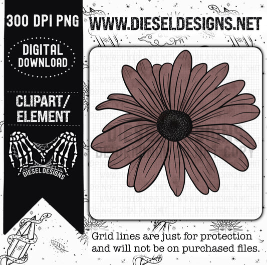 Flower Clipart 3  | 300 DPI | Transparent PNG | Clipart |