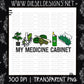 Medicine Cabinet | Design | 300 DPI | PNG
